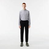 LACOSTE MEN’S ORGANIC COTTON SWEATPANTS BLACK