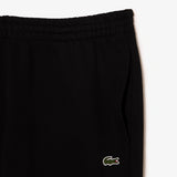 LACOSTE MEN’S ORGANIC COTTON SWEATPANTS BLACK