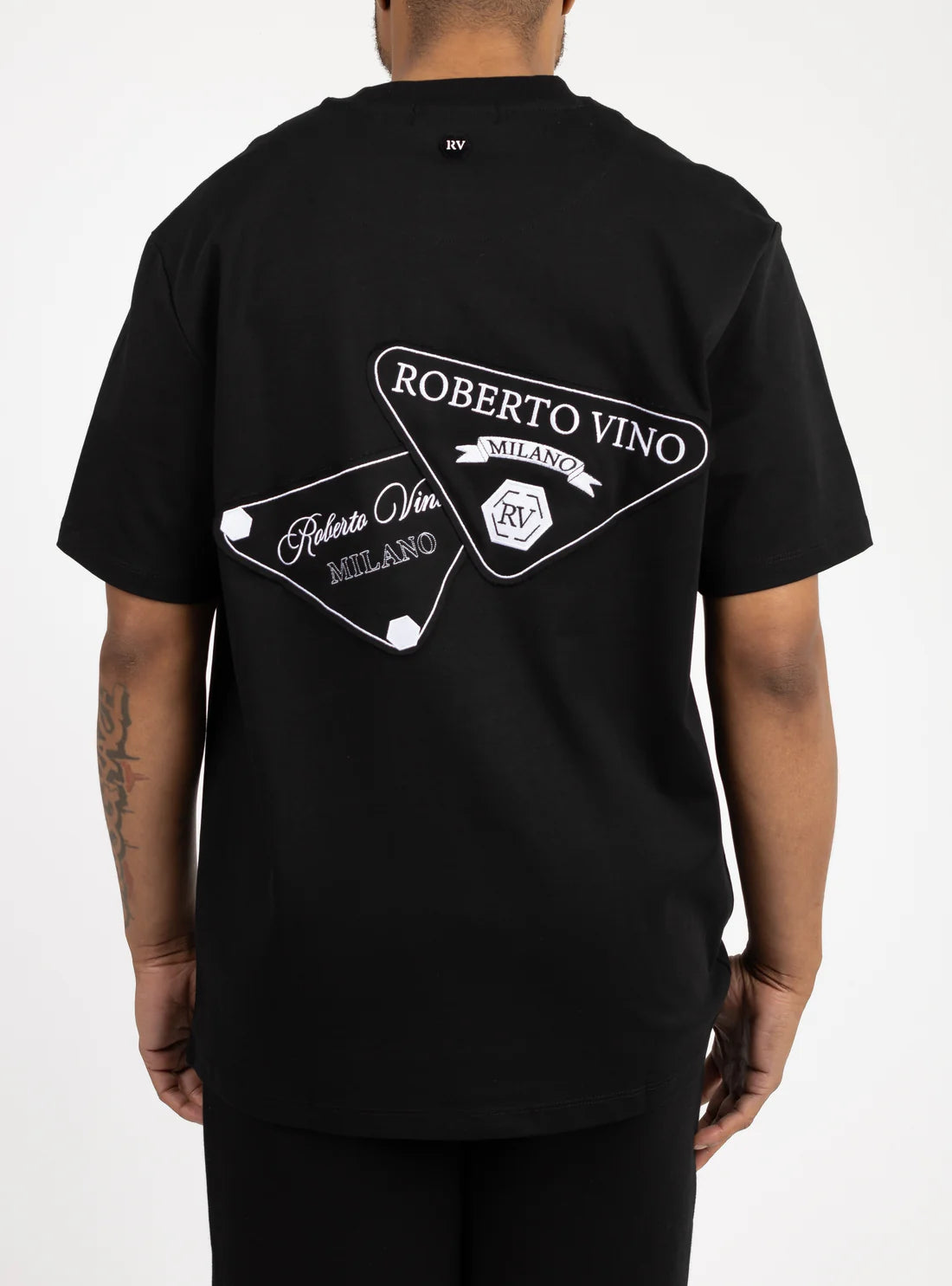 Roberto Vino Milano Vittorio Over Sized T-Shirt Black