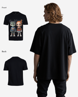 Couple Claus Oversized T Shirt