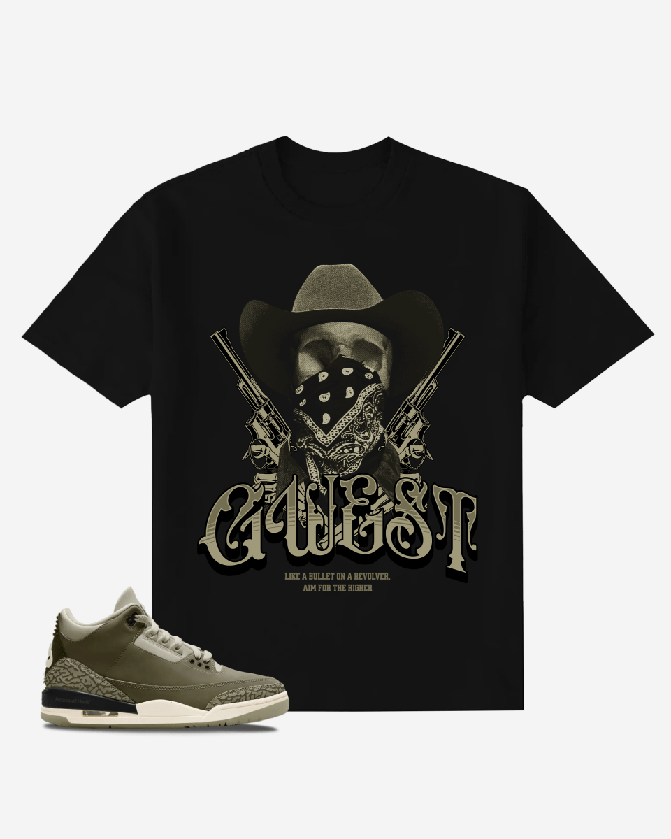 Cowboy-Graphic Oversized T-Shirt