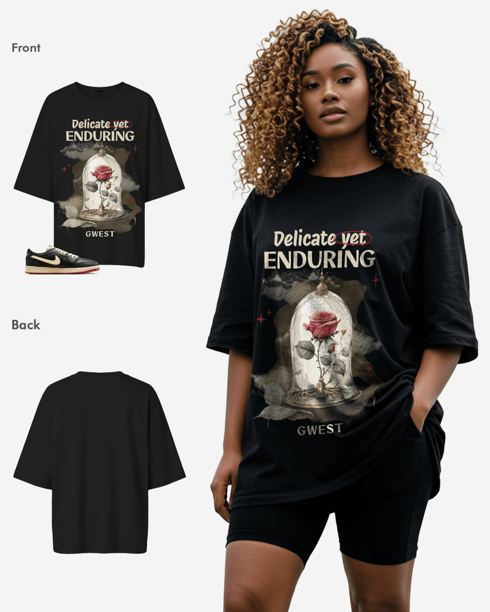 G West Delicate Yet Enduring Oversized Women's T-Shirt