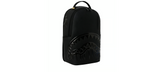 SprayGround Blacked Out Metallic Glossy Bossy Drip Dlxsv Backpack