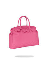 SPRAYGROUND JAMES GLOBAL PINK SPIRKIN HANDBAG