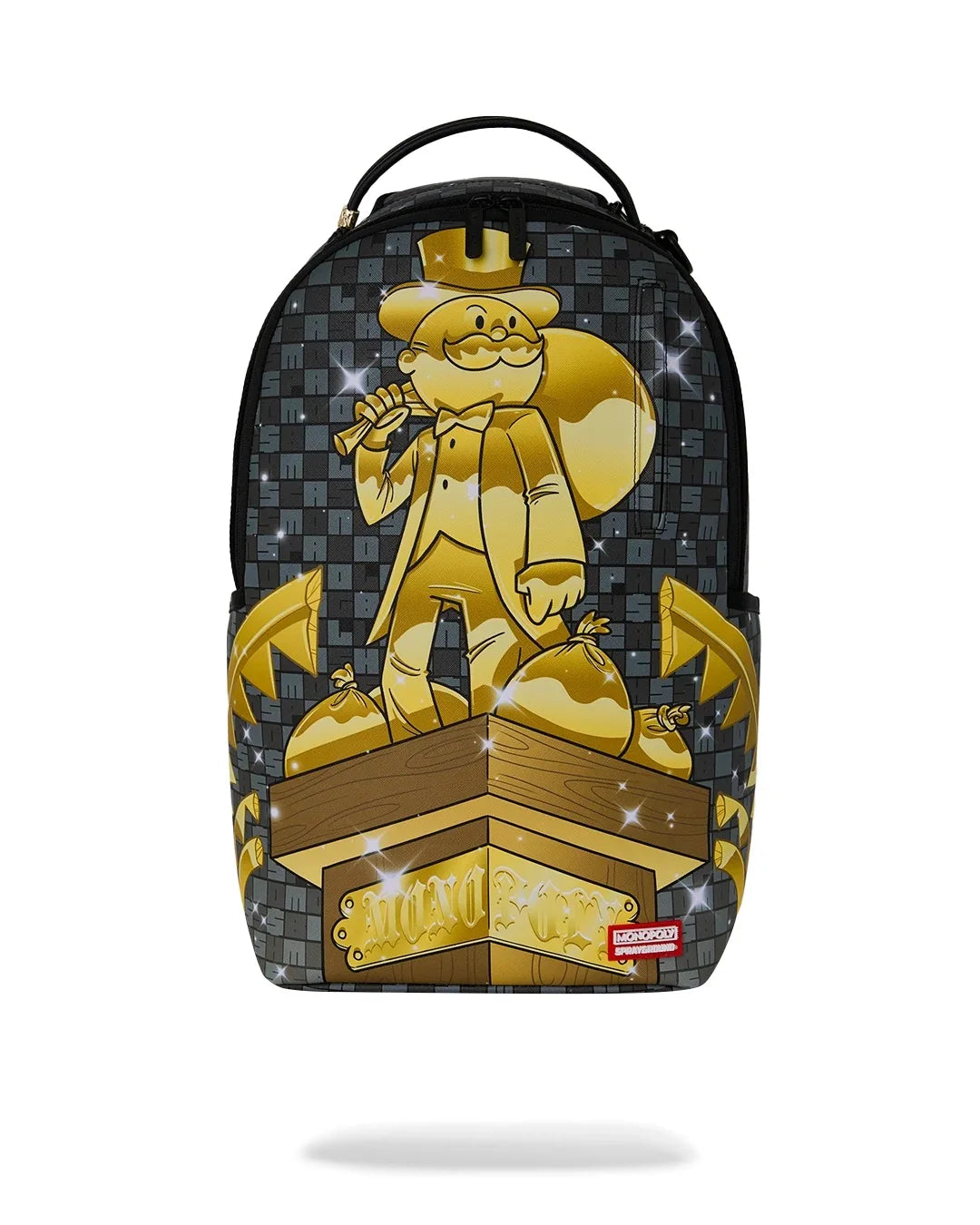 SprayGround Monopoly Statue Dlxsv Backpack