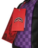 SPRAYGROUND PURPLE SHARK SHARKS IN PARIS DLXSV BACKPACK