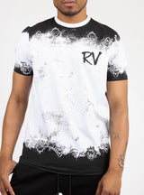 Roberto Vino Milano Tasteless Paintless & Fearless Slim Fit T-Shirt Multi Colors