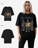 G West 3 Peigion Oversized Tee - WOMEN