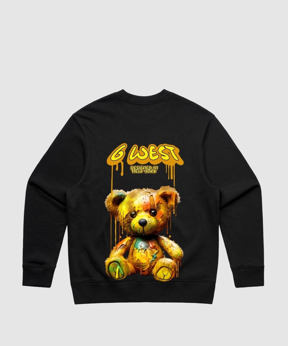 G West Acid Bear Heavy Premium Crewneck
