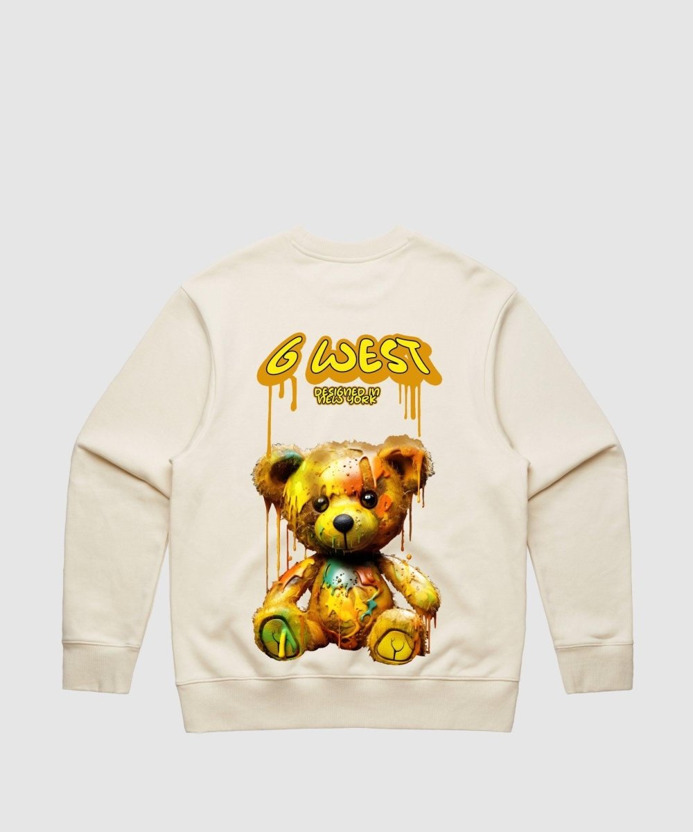 G West Acid Bear Heavy Premium Crewneck