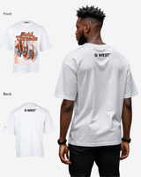 G-WEST ACID THREADS OVERSIZED TEE