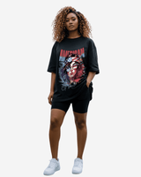 G West American Babe Oversized Women's T-Shirt