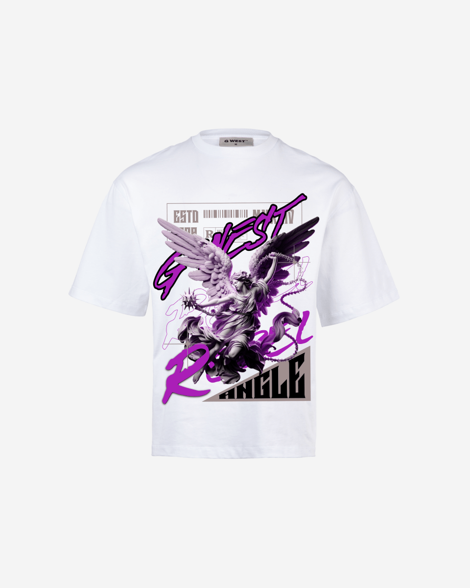 G-WEST ANGLE OVERSIZED TEE