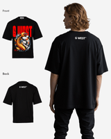 G-WEST AQUA HARMONY OVERSIZED TEE