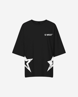 G West Arch Logo Oversized Tee - Women