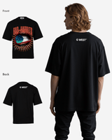 G-WEST BAD HABBITS OVERSIZED TEE