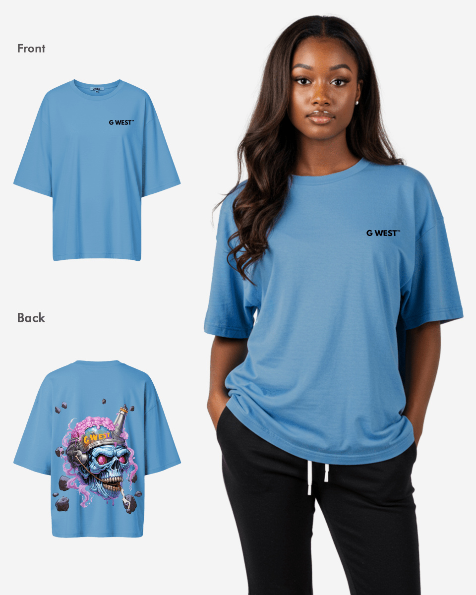 G West Beer Buddies Oversized Tee -WOMEN