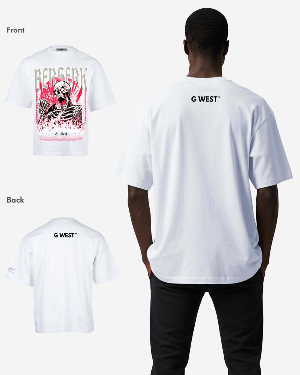 G-WEST BERSERK OVERSIZED TEE
