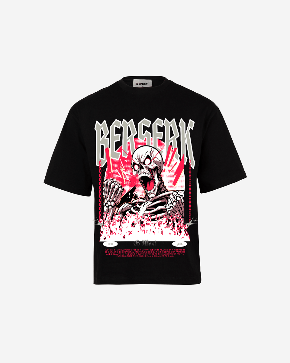 G-WEST BERSERK OVERSIZED TEE