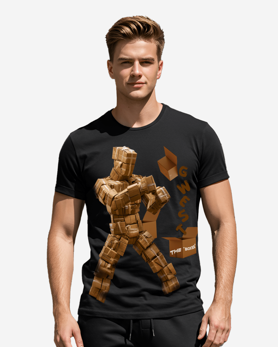 G WEST BOX MAN TEE