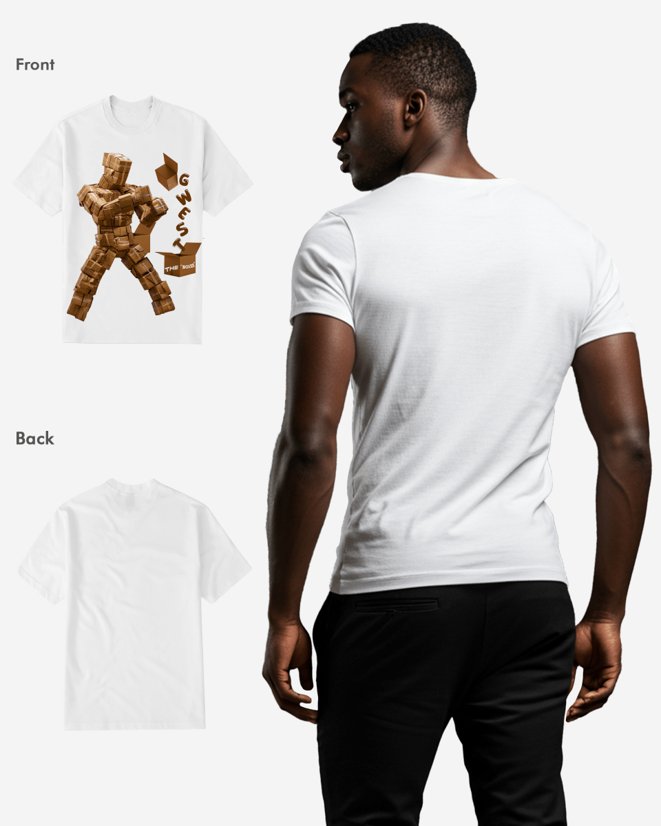 G WEST BOX MAN TEE
