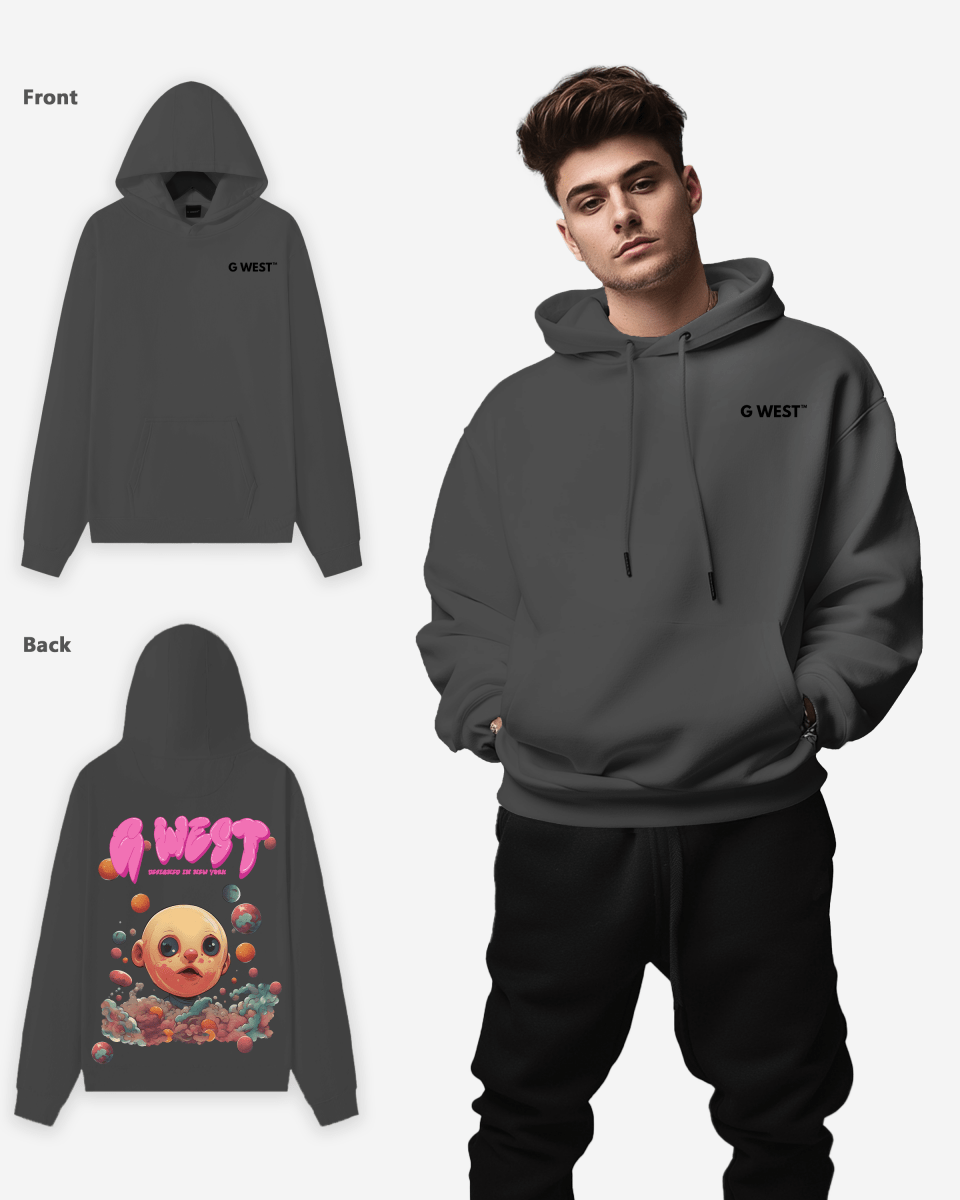 G West Bubble Gum Baby Heavy Premium Hoodie