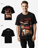 G WEST CLUB Oversized TEE