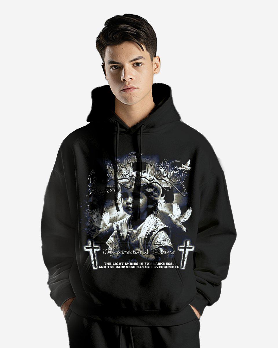 G West Connected All The Time Oversize Hoodie
