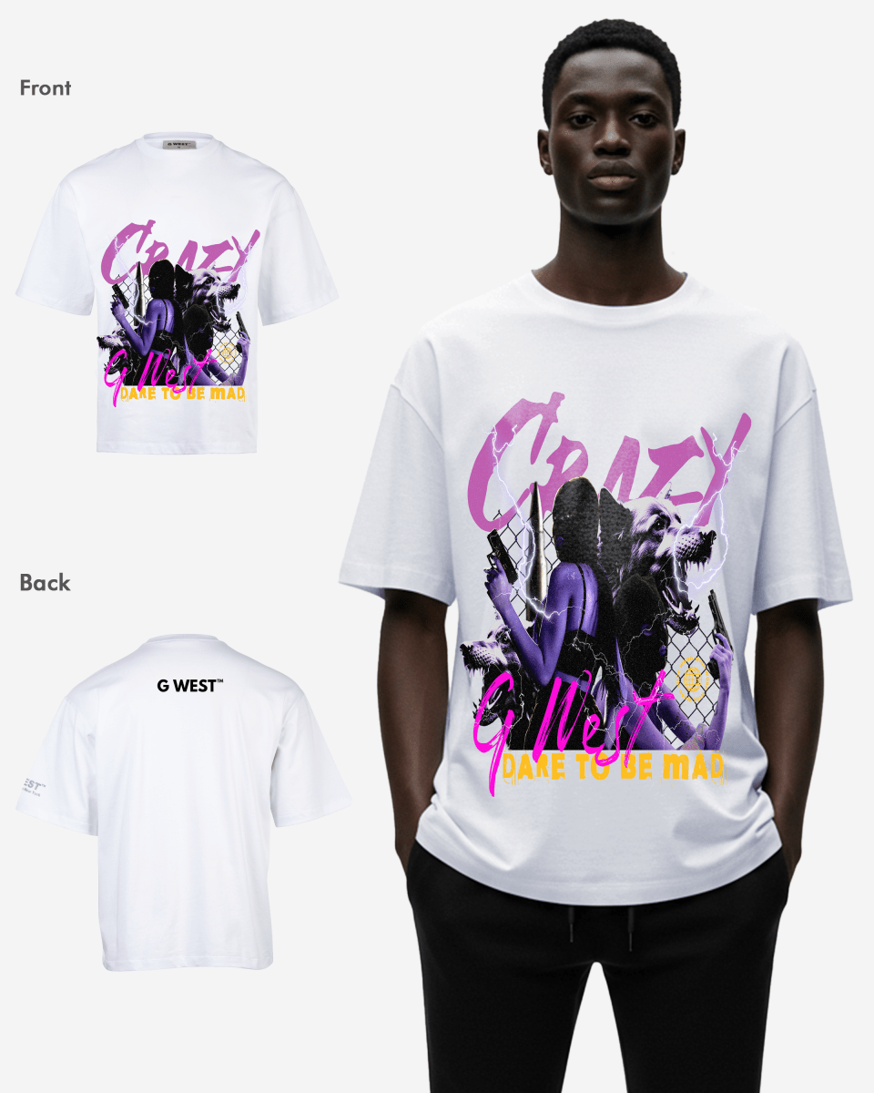 G-WEST CRAZY OVERSIZED TEE