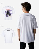 G WEST CREW OVERSIZED TEE