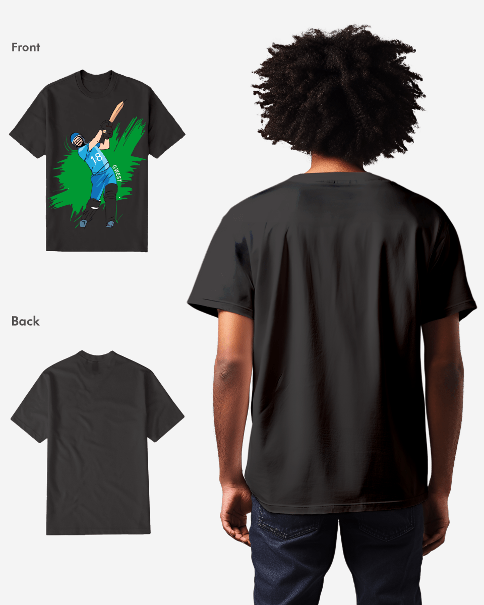 G West Cricket India T-Shirt : Gwdtfl2411 - 3 Colors