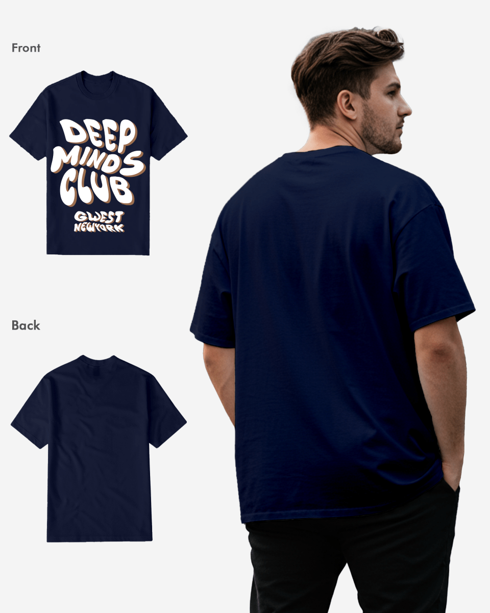 G West Deep Mind Club Distress graphic tee Big and Tall