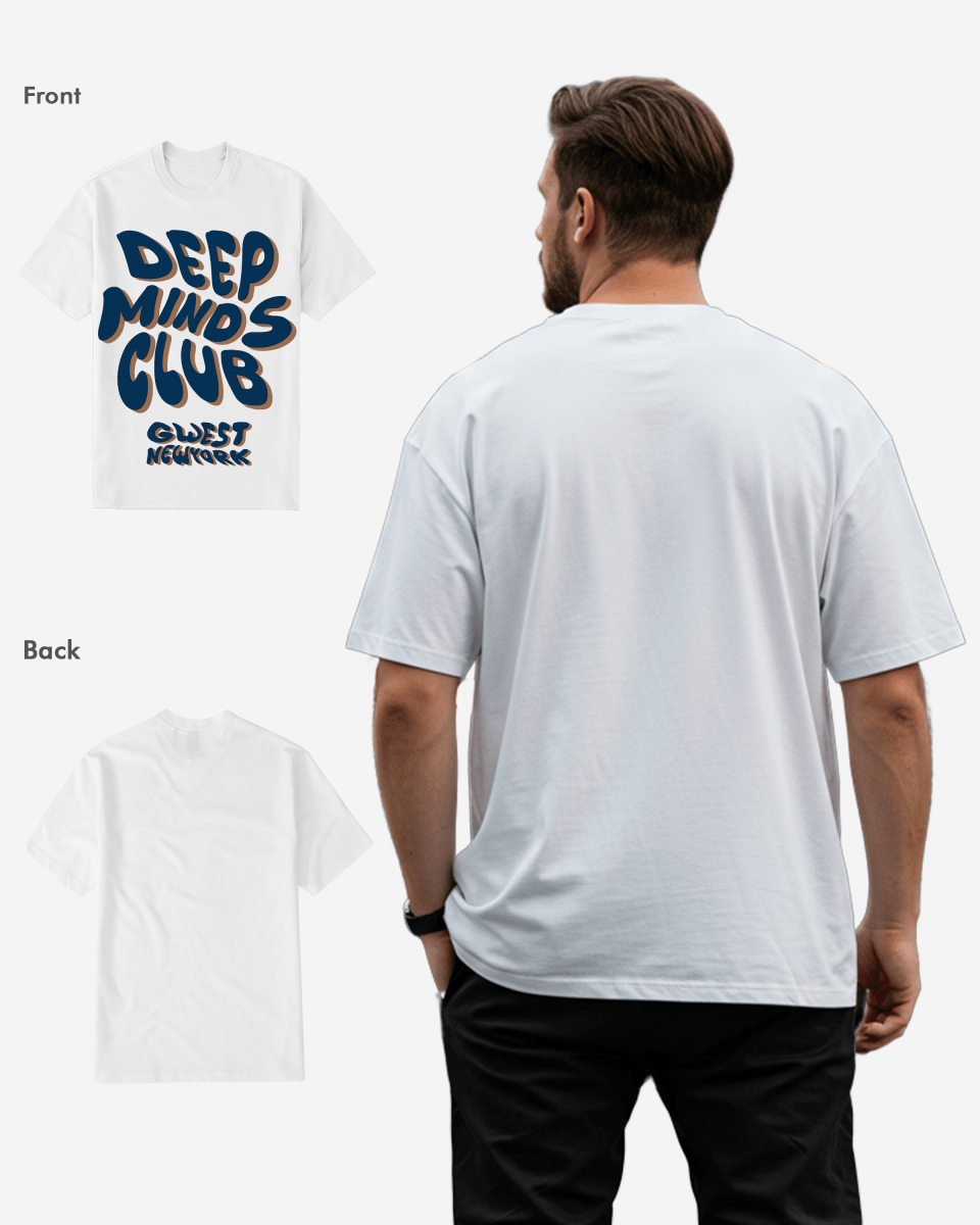 G West Deep Mind Club Distress graphic tee Big and Tall