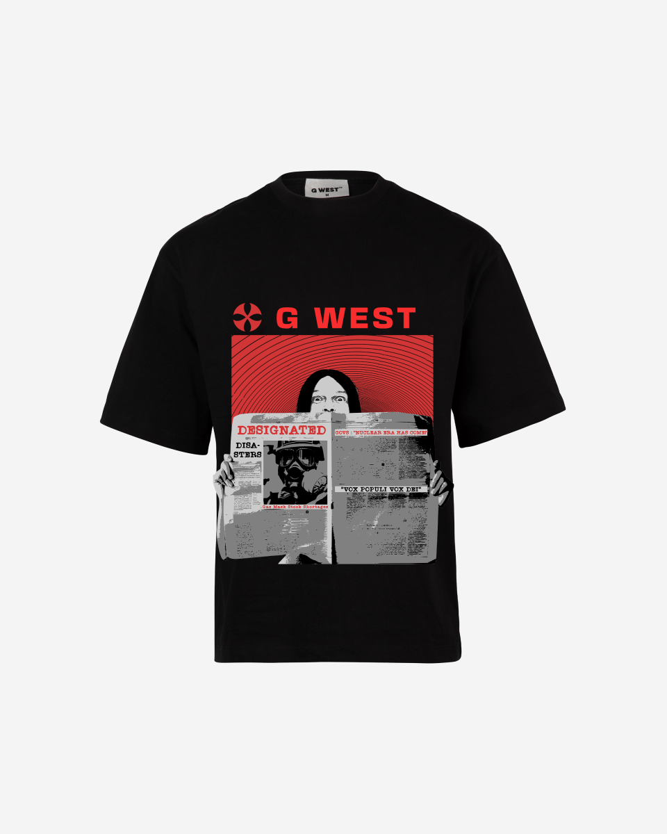 G-WEST DESIGNATED OVERSIZED TEE