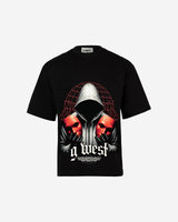 G-WEST DOUBLE FACED OVERSIZED TEE