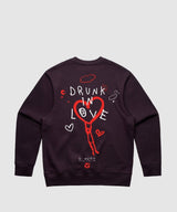 G West Drunk In Love Heavy Premium Crewneck