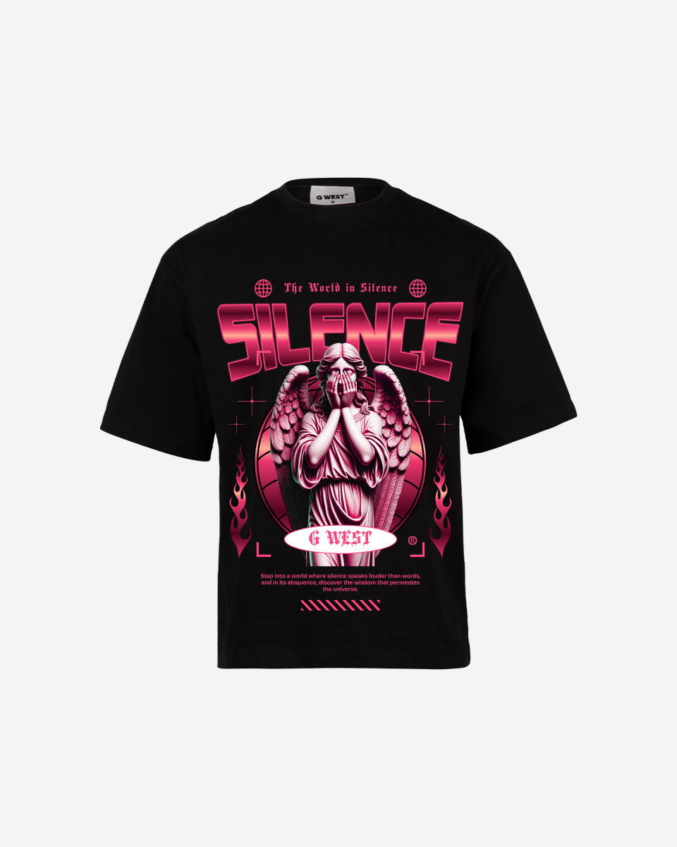 G-WEST ECHOES OF SILENCE OVERSIZED TEE