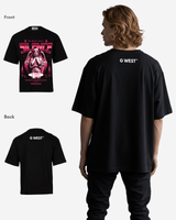 G-WEST ECHOES OF SILENCE OVERSIZED TEE