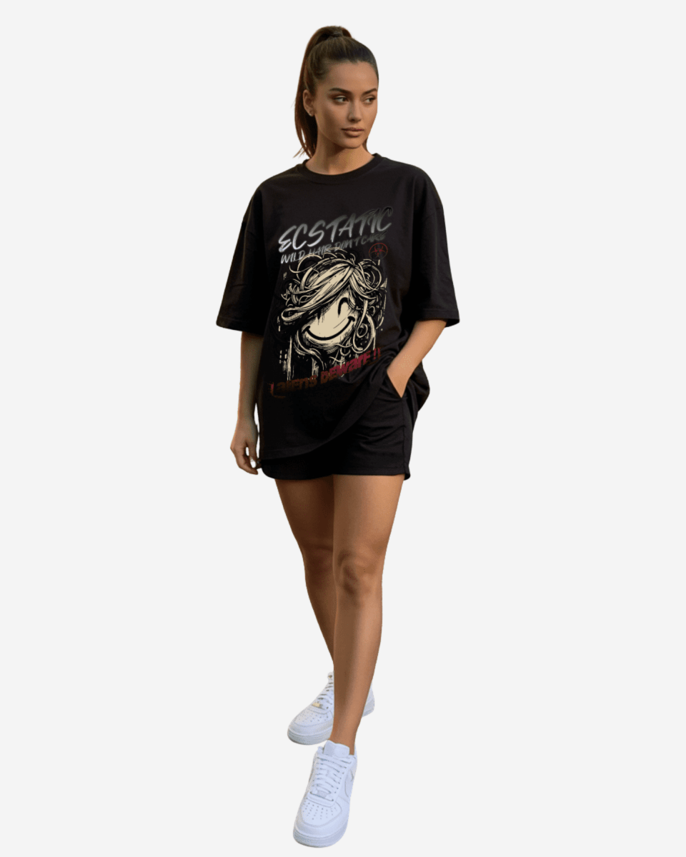 G West Ecstatic Oversized Women's T-Shirt