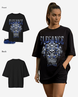 G West Elegance In Decay Oversized Women's T-Shirt