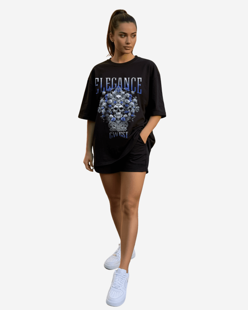 G West Elegance In Decay Oversized Women's T-Shirt