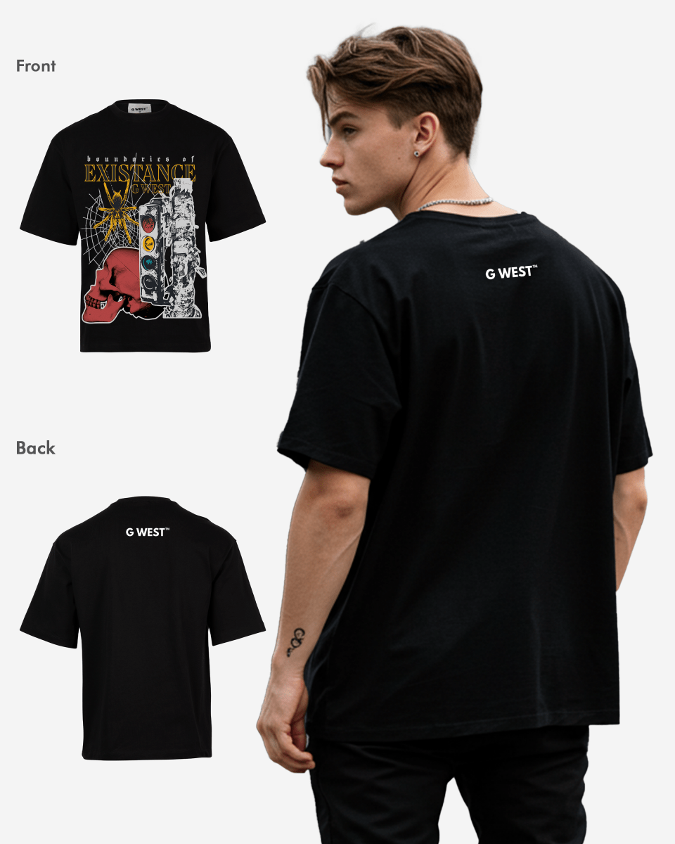 G-WEST EXISTANCE OVERSIZED TEE