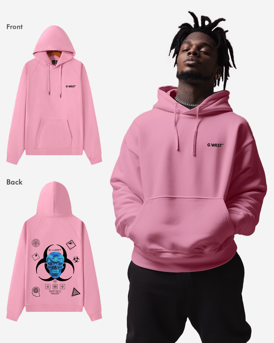 G West False Face Hoodie Mens Style : Gwhlhd9005 - 3 Colors