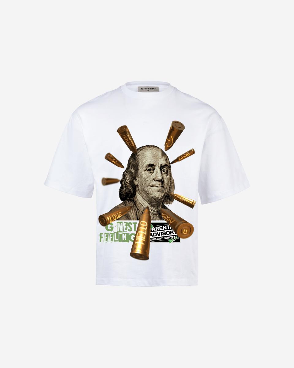G WEST FEELING OVERSIZED TEE