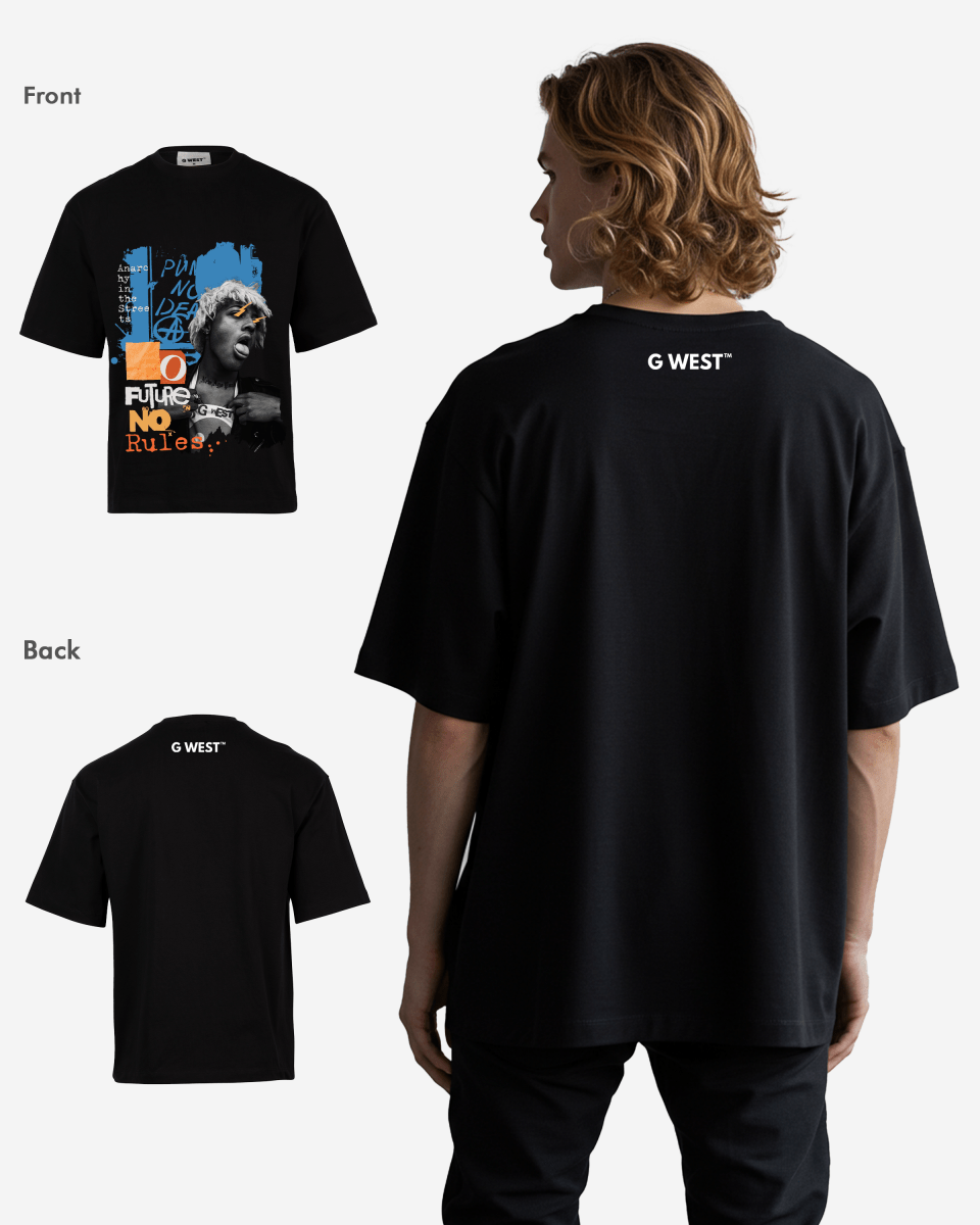 G-WEST FUTURE NO RULES OVERSIZED TEE
