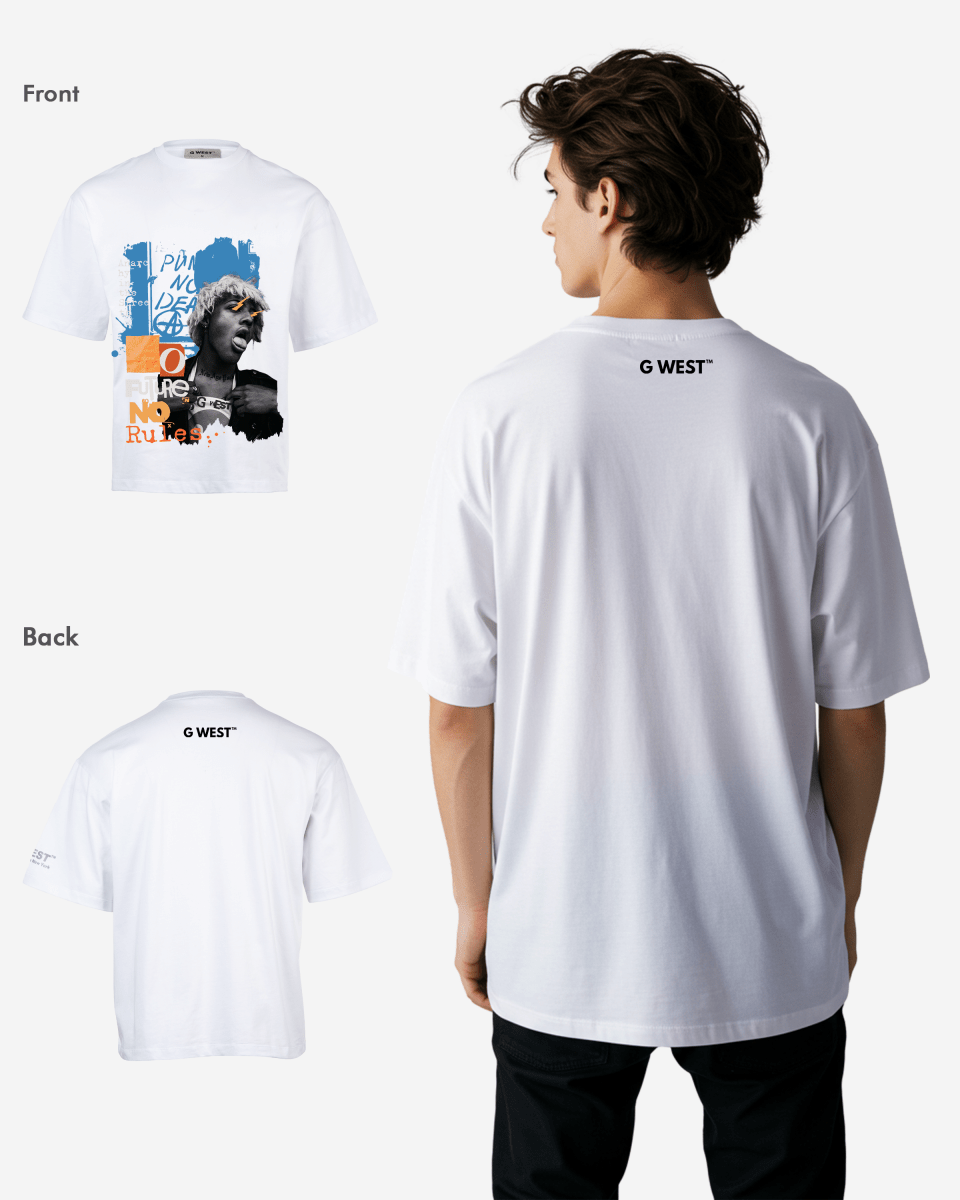 G-WEST FUTURE NO RULES OVERSIZED TEE