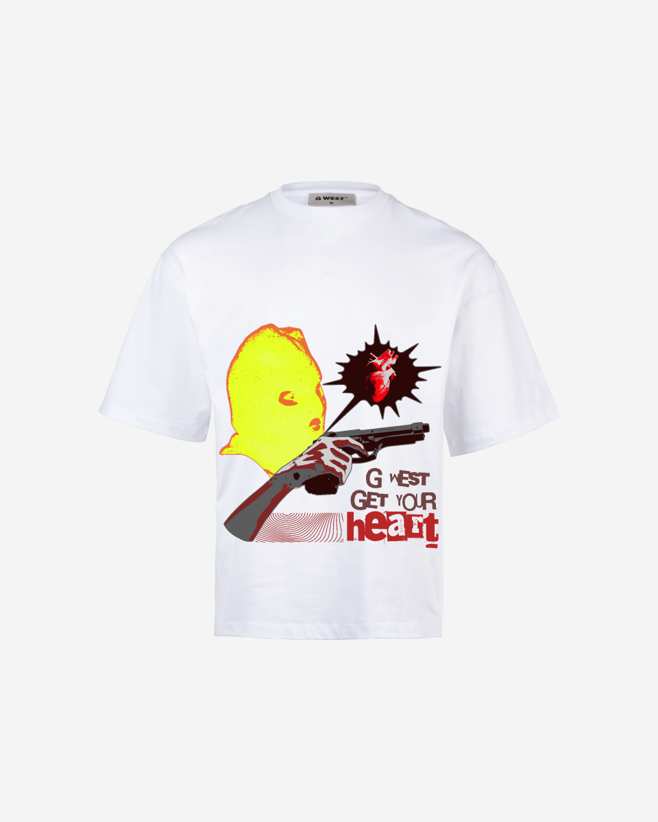 G-WEST GET YOUR HEART OVERSIZED TEE