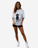 G West Girl Character Cool Oversized Women's T-Shirt