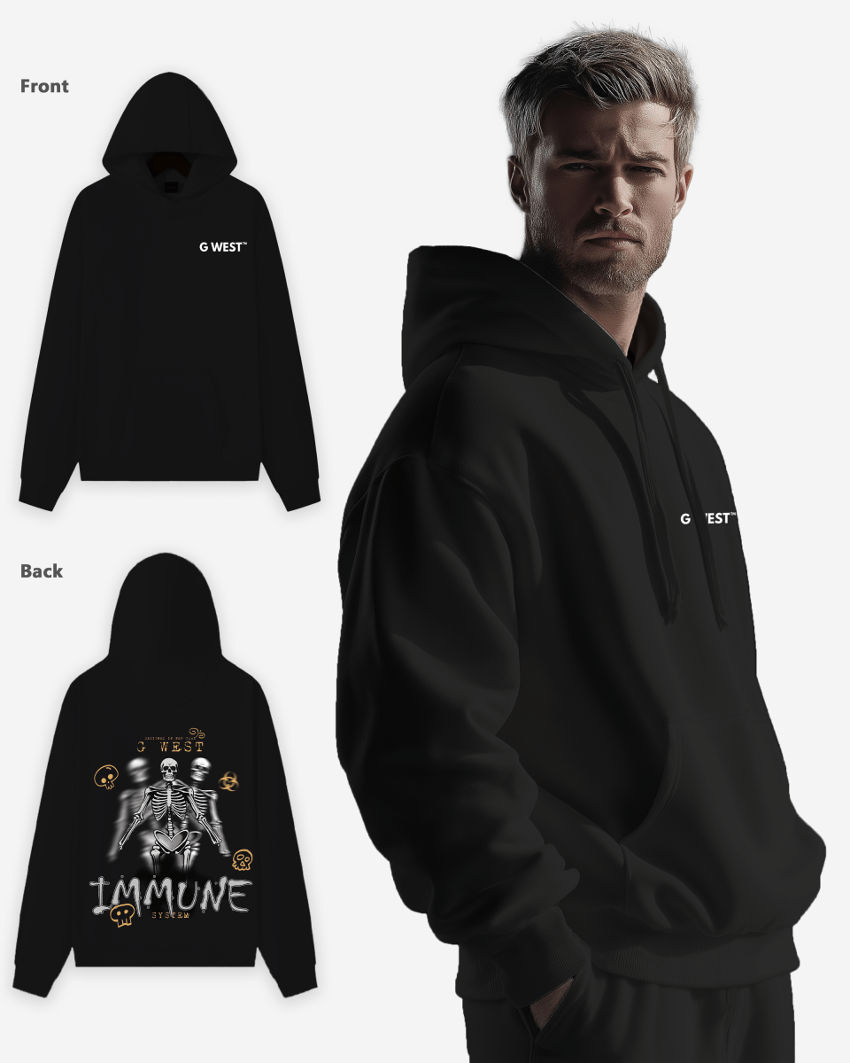 G West Gratitude Immune Oversize Hoodie