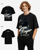 G-WEST GRIM REAPER OVERSIZED TEE